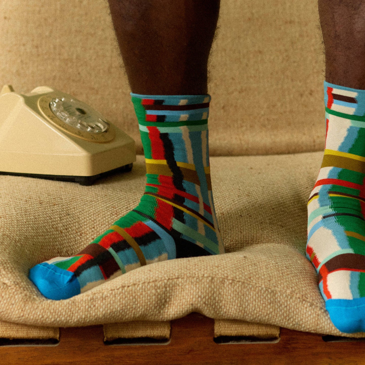 Socks Carreaux Blue Princier: 42/44