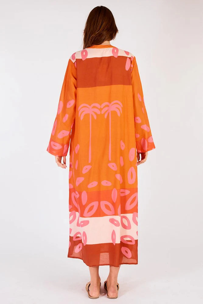 Rapido LS Dress Orange