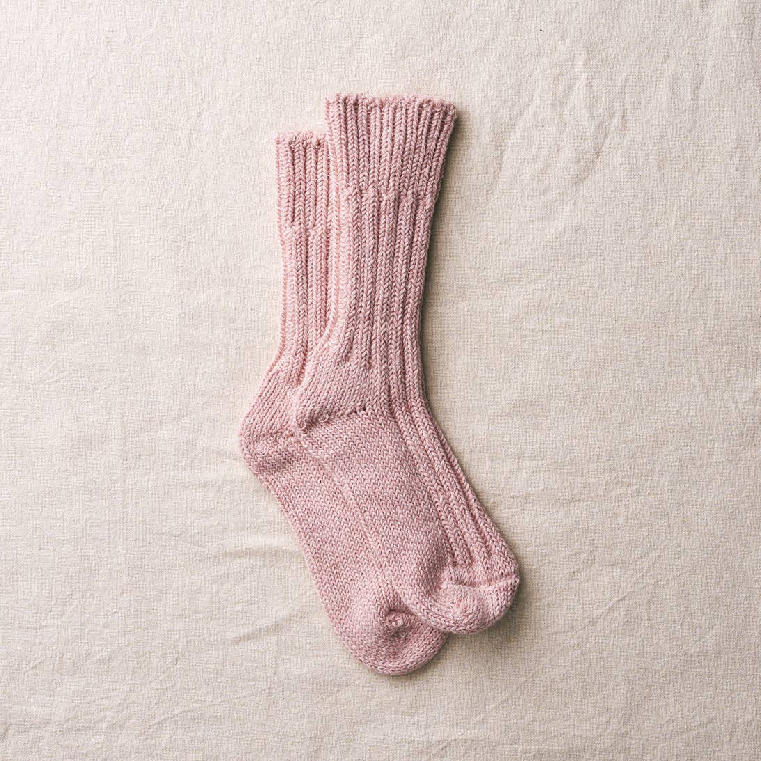 Organic Cotton Low Gauge Socks: Black / L (27.5–29.5 cm EU 44-47)