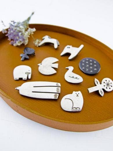 AXCIS BROOCH BIG BIRD