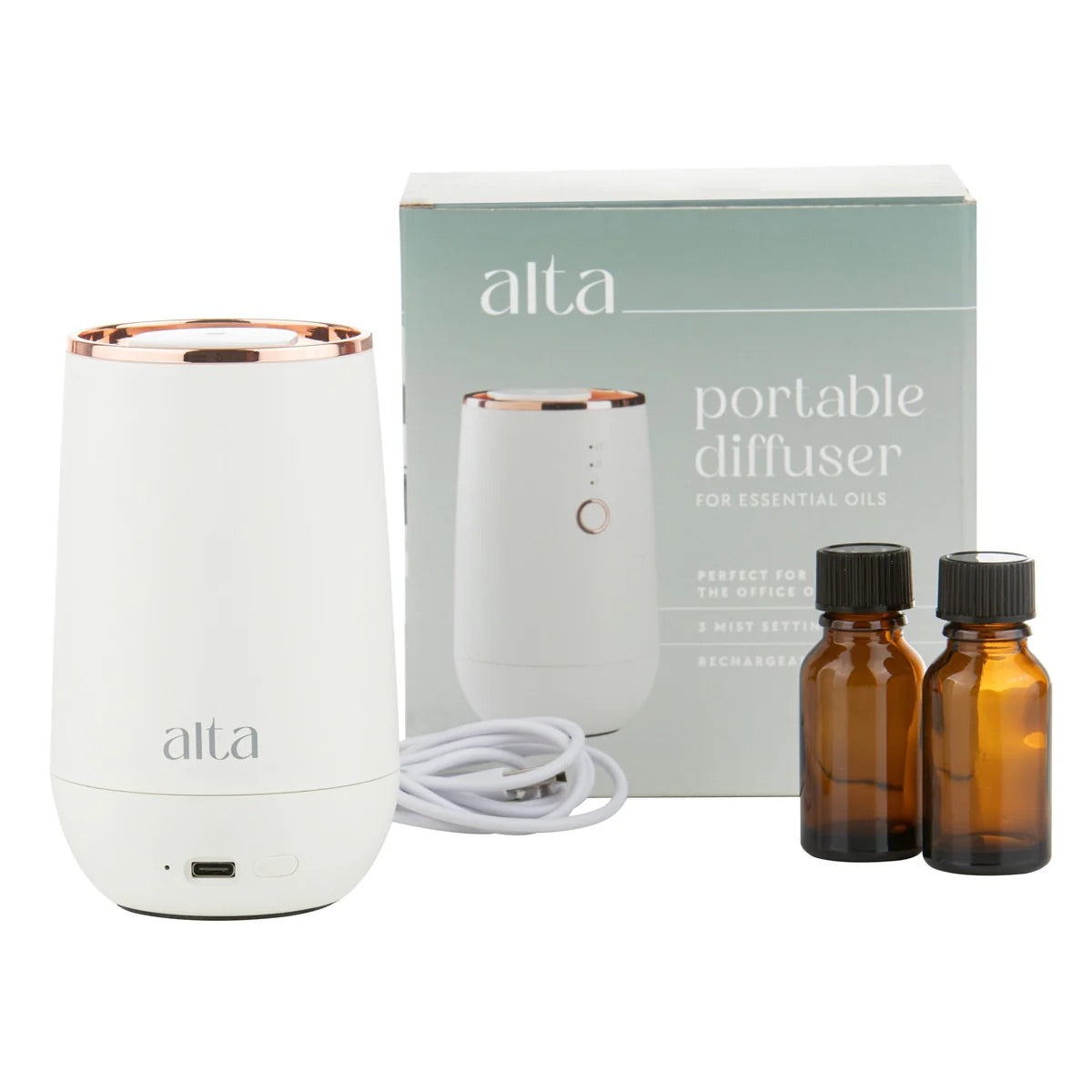 Alta Portable Diffuser White