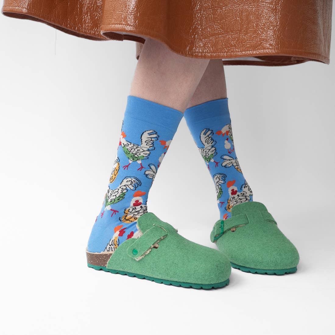 Aegean Chicken Socks: 36/38