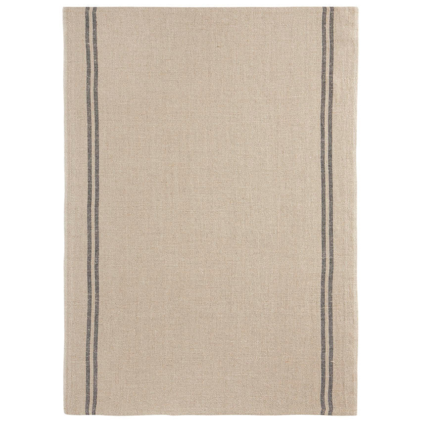 Charvet Editions - Country Tea Towel - Noir