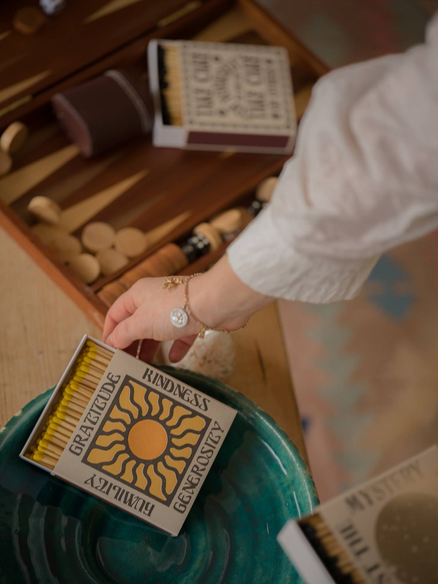 Gratitude and Kindness Matches | Square - Safety Matches