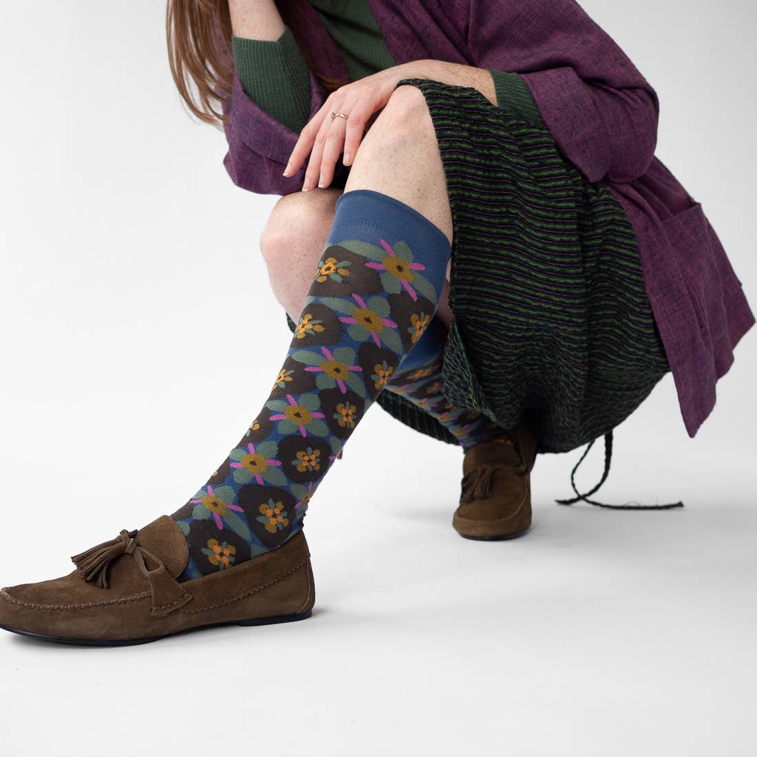 Knee-highs Damier Denim: 39/41