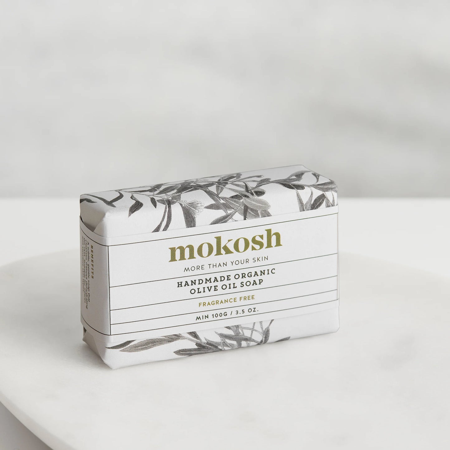 Mokosh - Organic Soap - Fragrance Free 100G