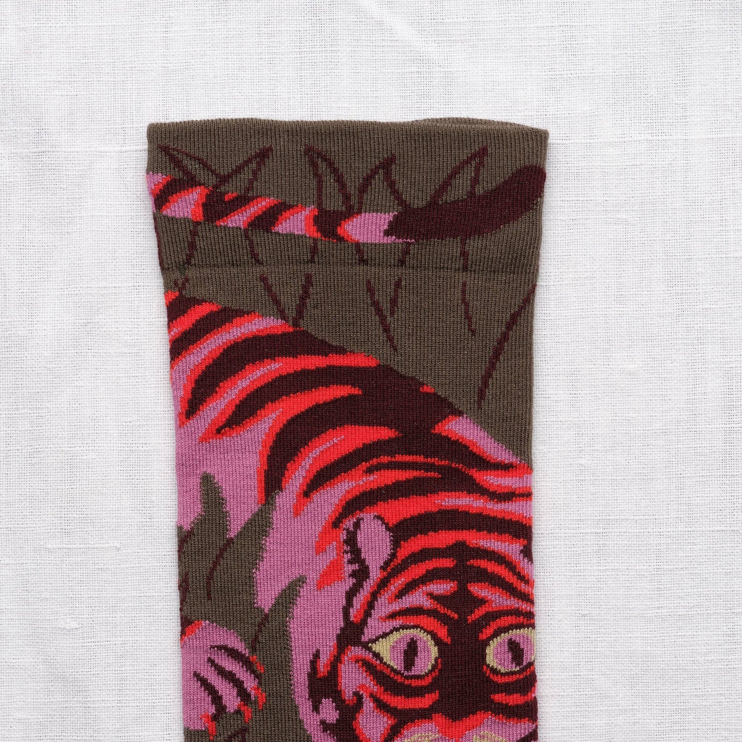 Khaki Tiger Sock: 42/44