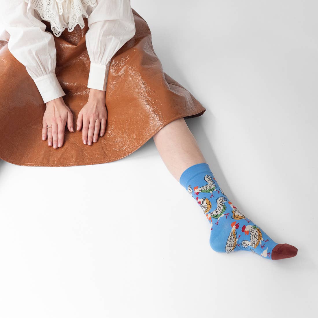 Aegean Chicken Socks: 36/38