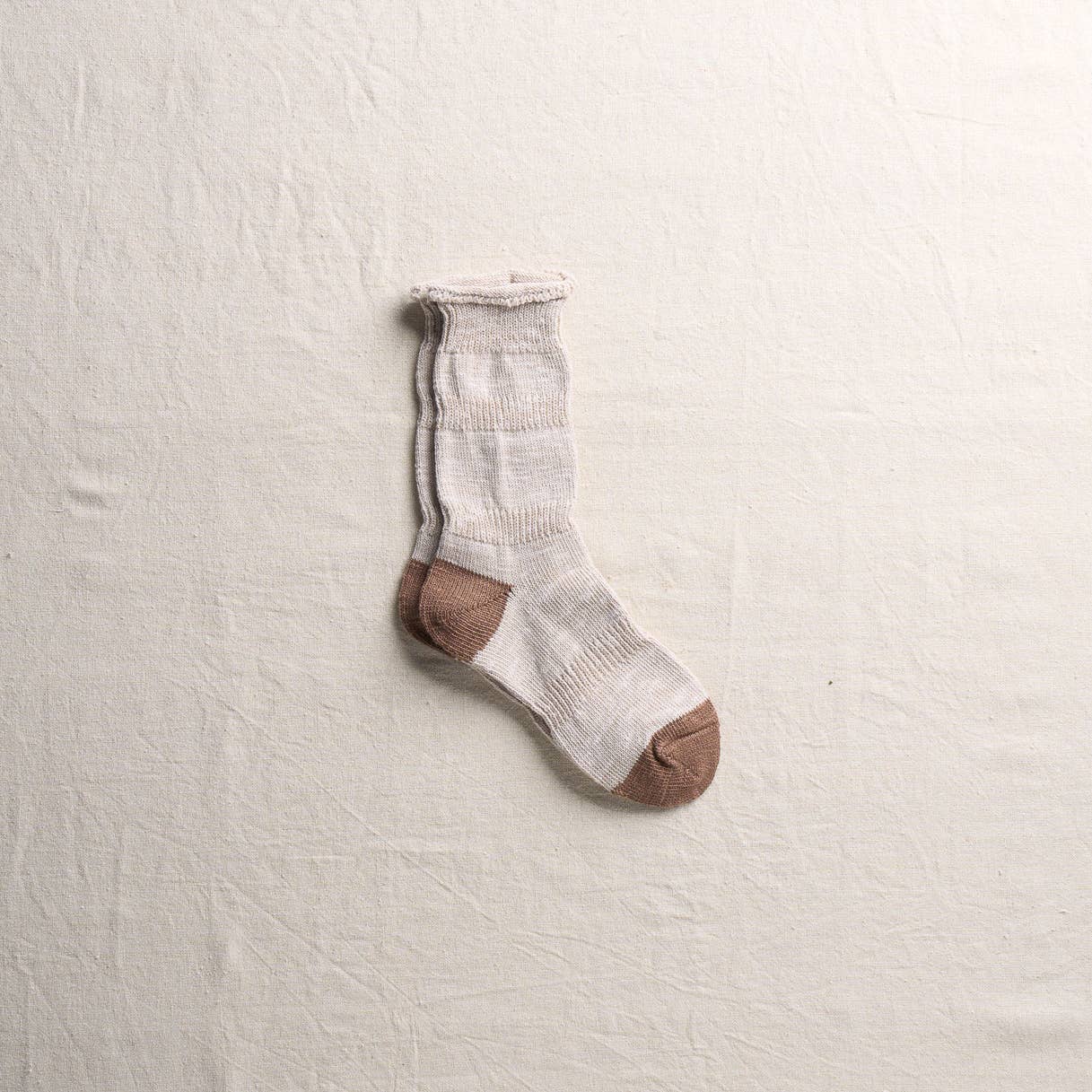 Yahae Organic Cotton Ploot Socks - Olive