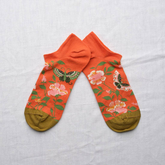 No-show socks Papillon Orange: 39/41