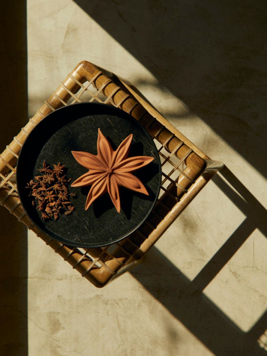 Monochromatic Ceramic Flower