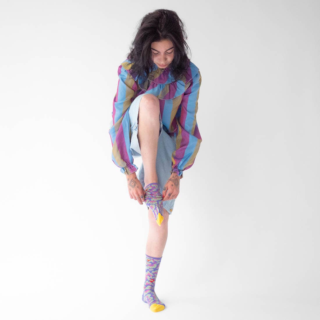 Socks Pivoines Iris: 42/44