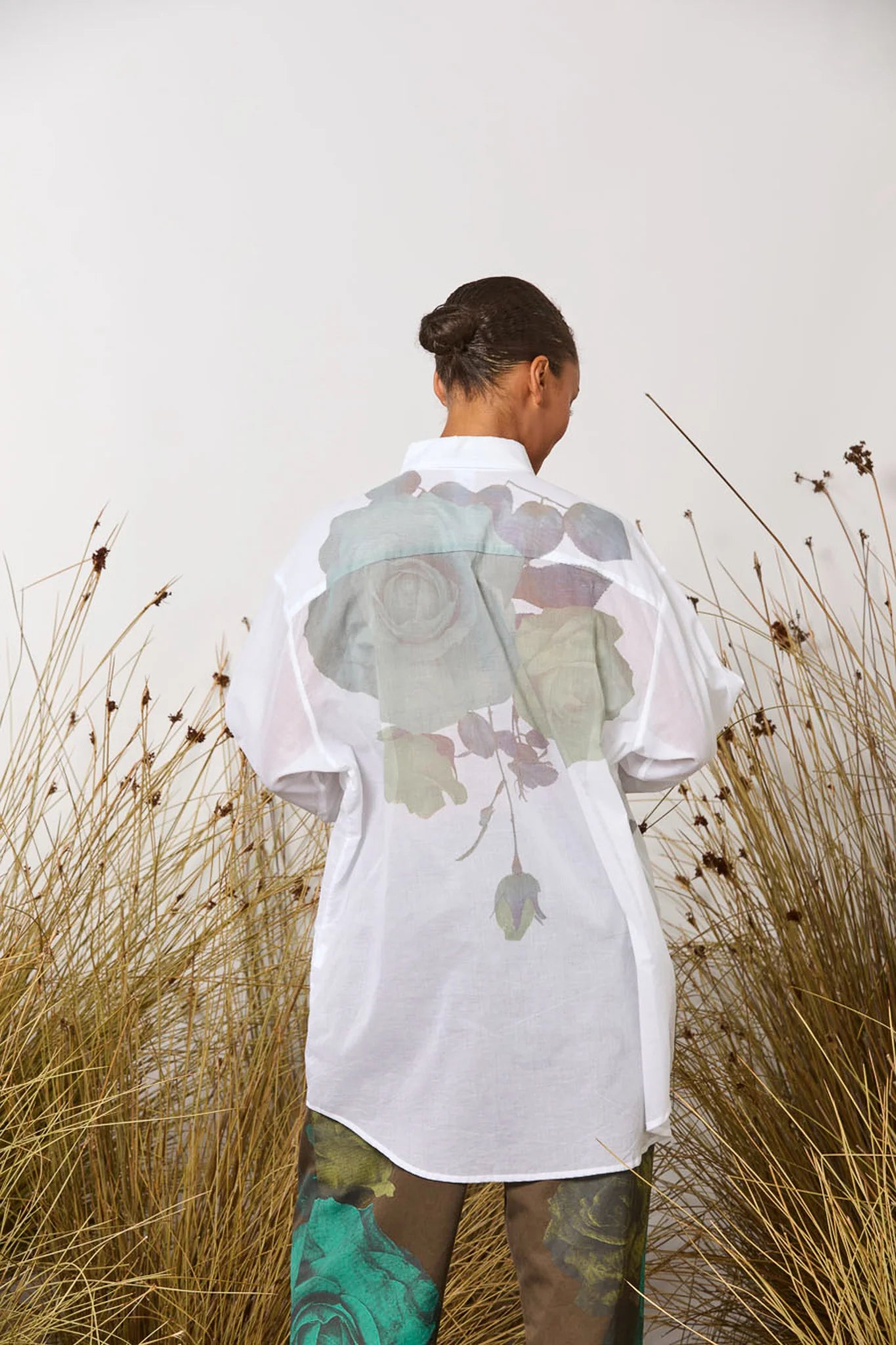 M A Dainty Cats Meow Shirt - White