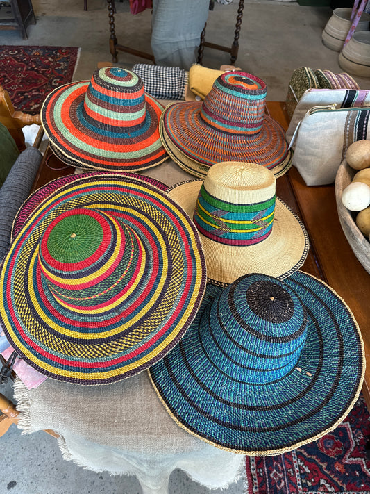 Ghanaian Elephant Grass Hat