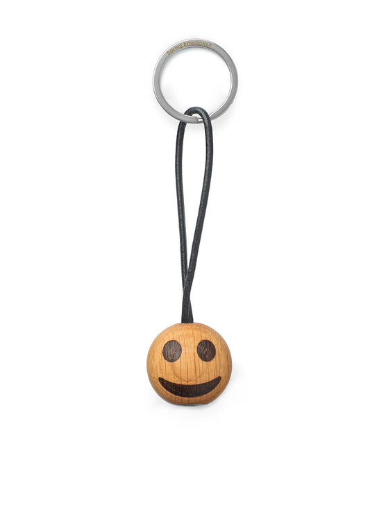 Spring Copenhagen Smiley Keychain