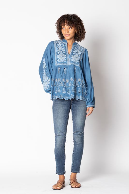 Rubyyaya Carmine Shirt - Denim