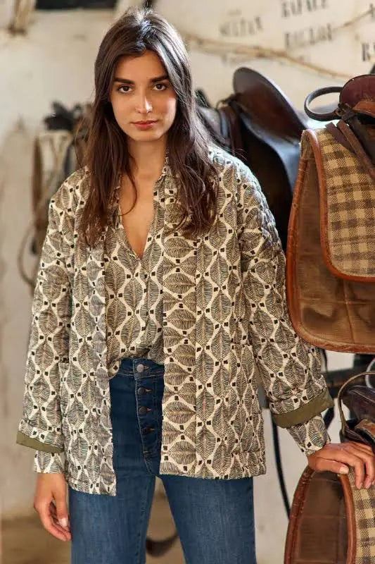Lauren Vidal Quilted Jacket