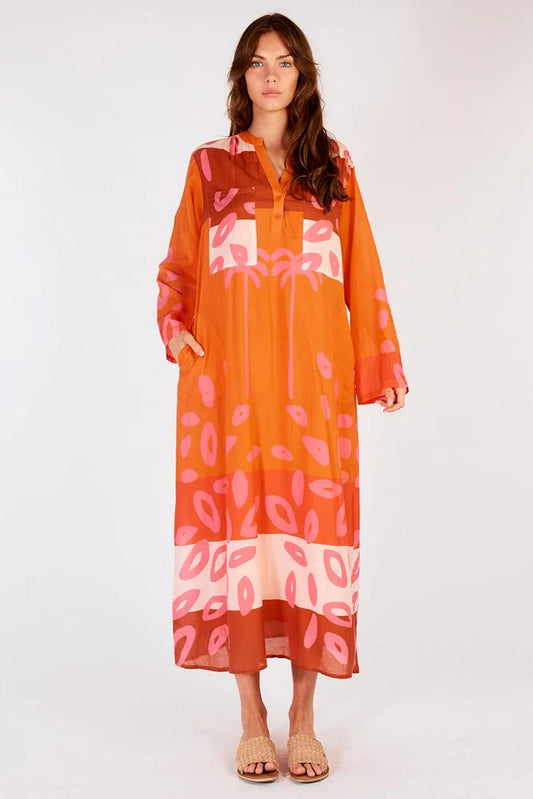 Rapido LS Dress Orange
