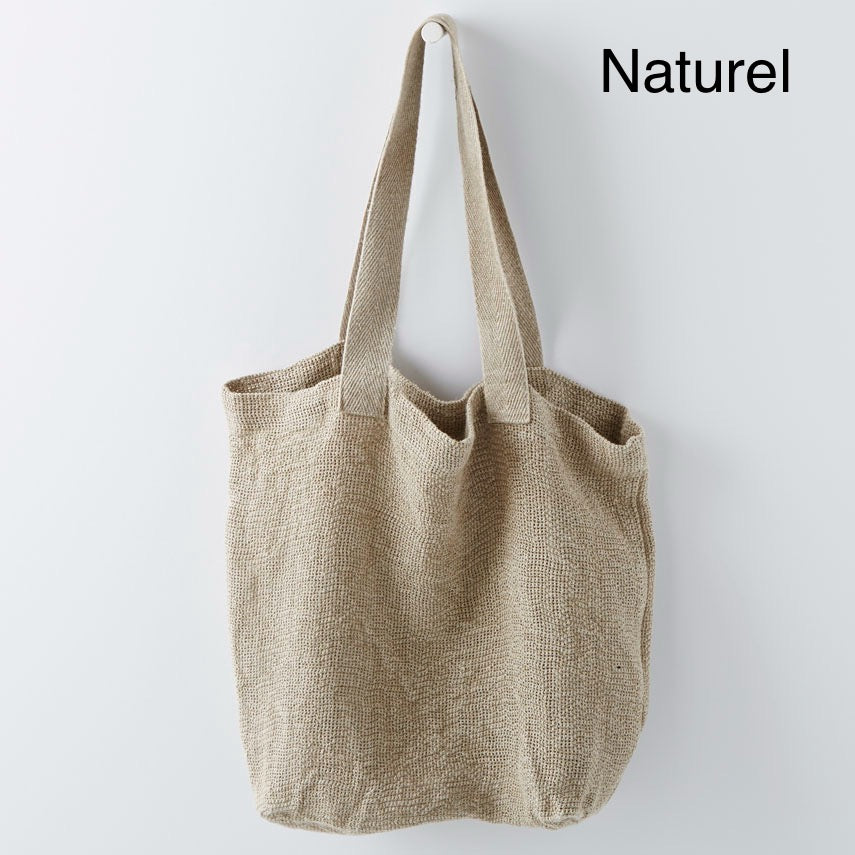 Charvet Editions Linen Tote Bag