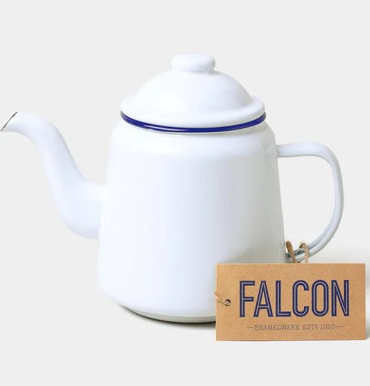 Falcon Enamel Teapot - White