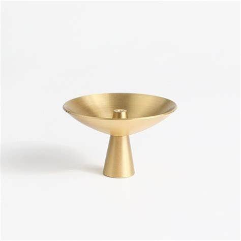 Alta Saturn Incense Holder Brass Finish