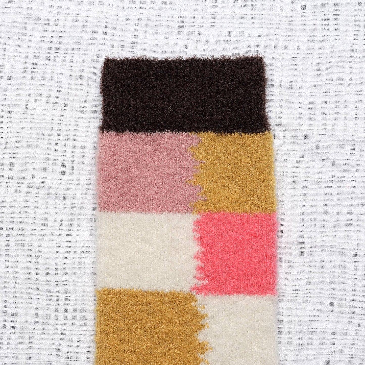 Socks Foam Plaid