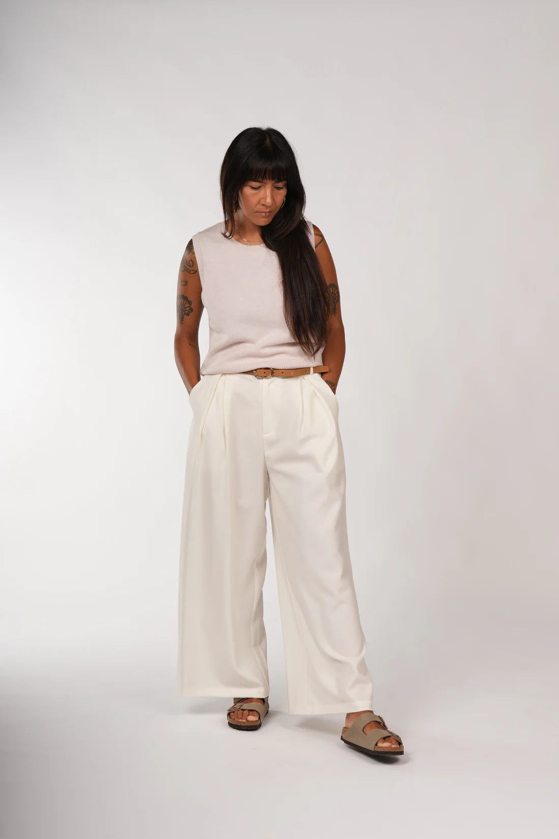 Montaigne Wool Tailored Trouser