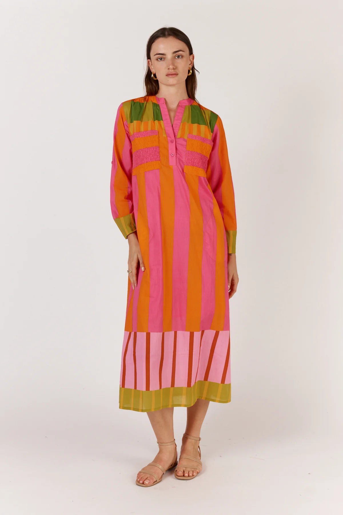 Itami Bolivar Long Sleeve Dress