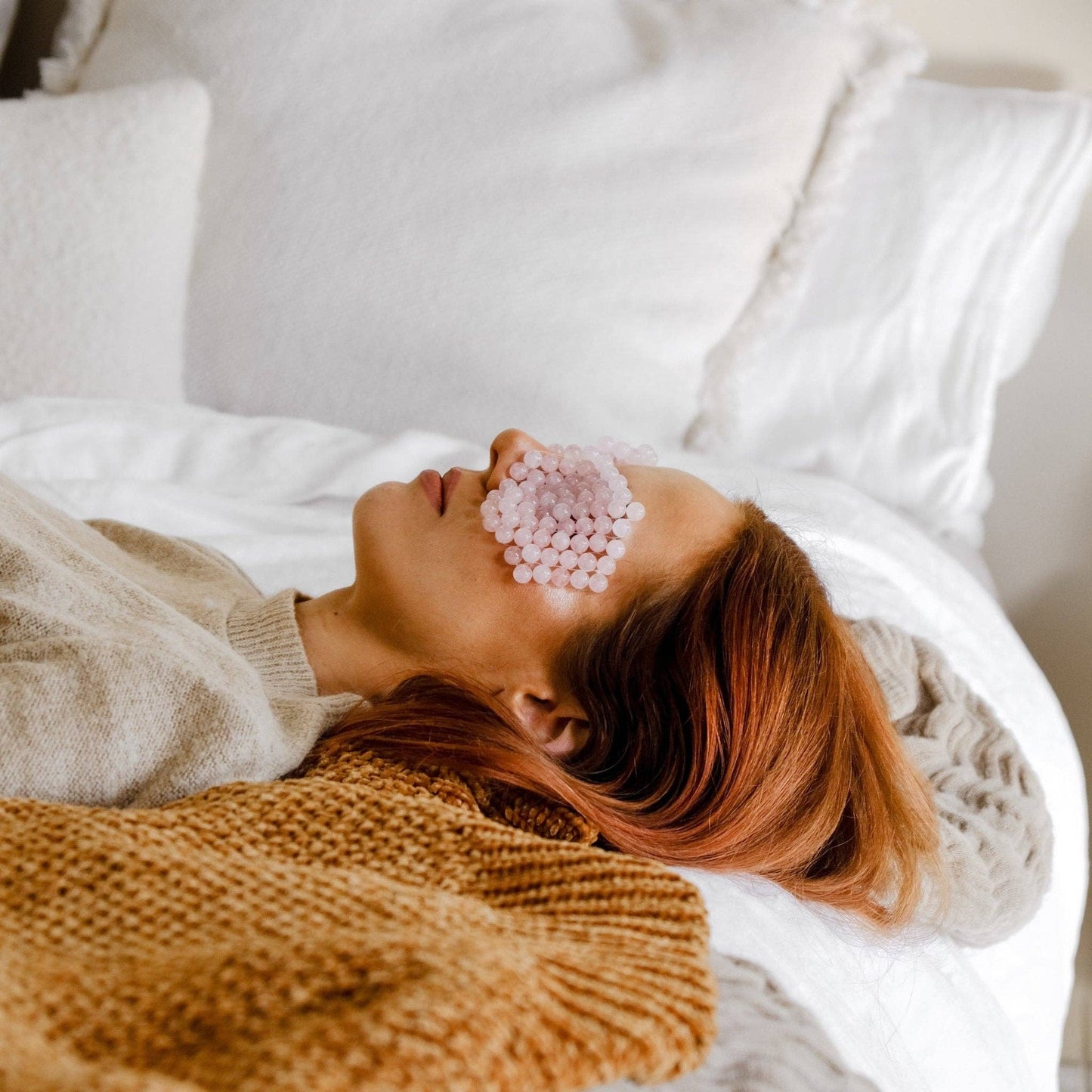 Alta Rose Quartz Soothing Eye Patches Set of 2