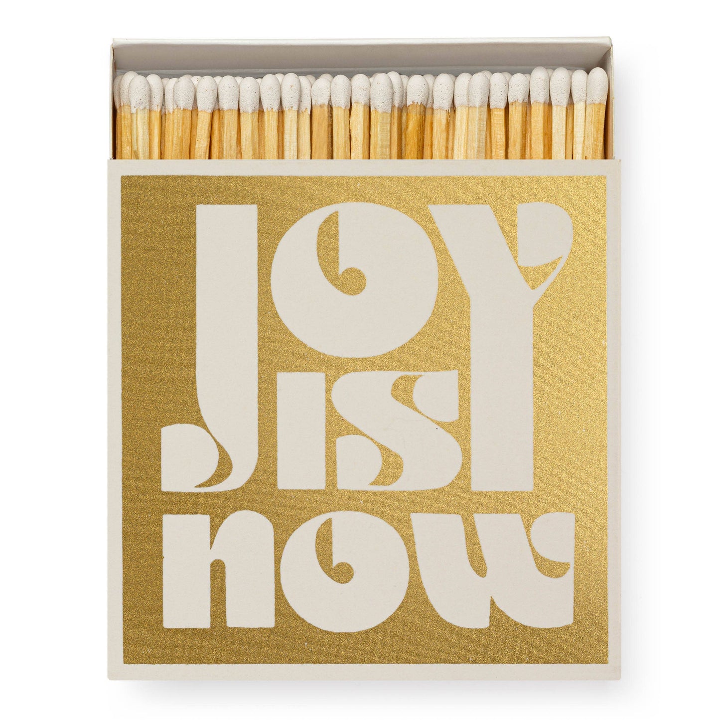Joy Is Now | Square Matchboxes