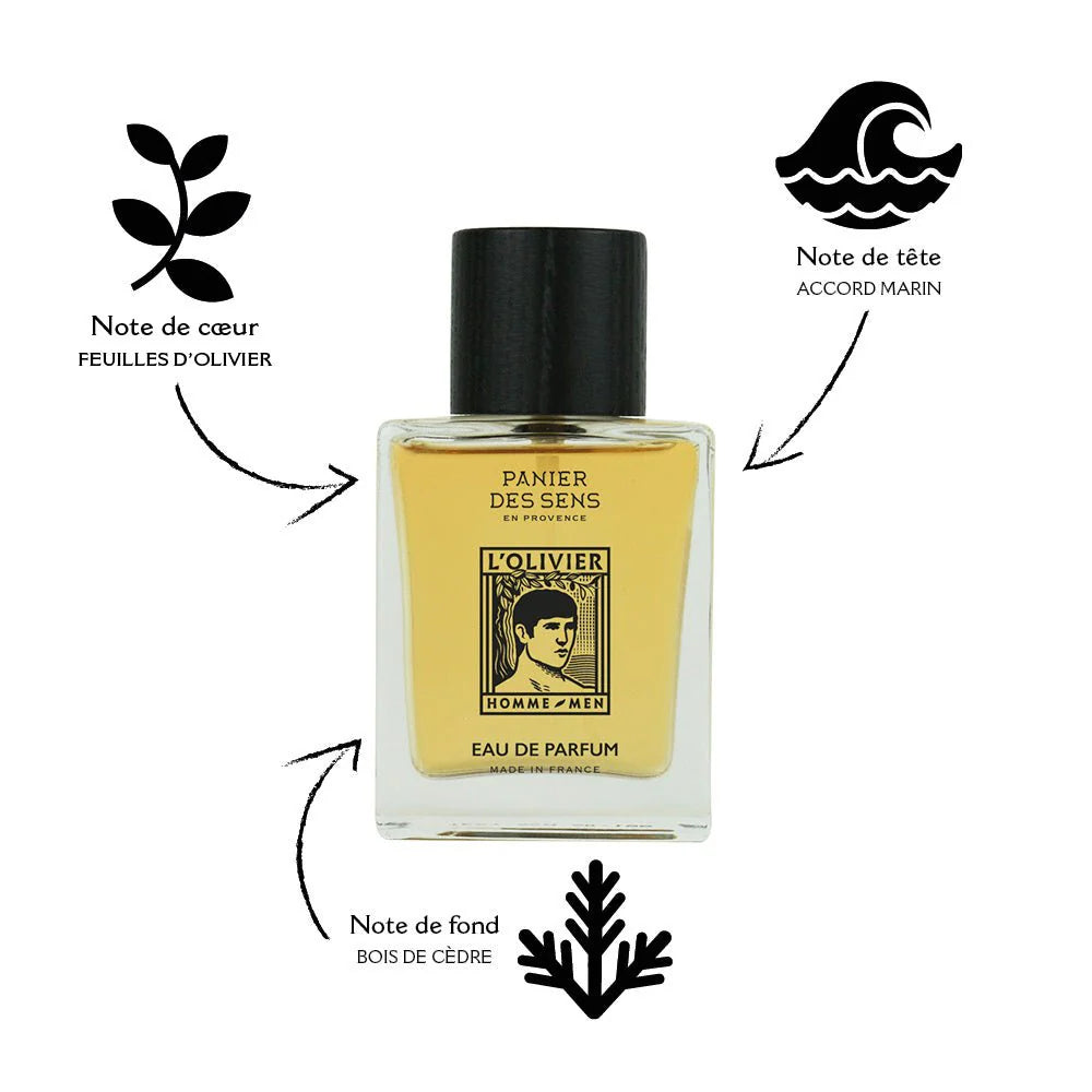 PANIER DES SENS - Eau de parfum - Refreshing 50ml - Men’s