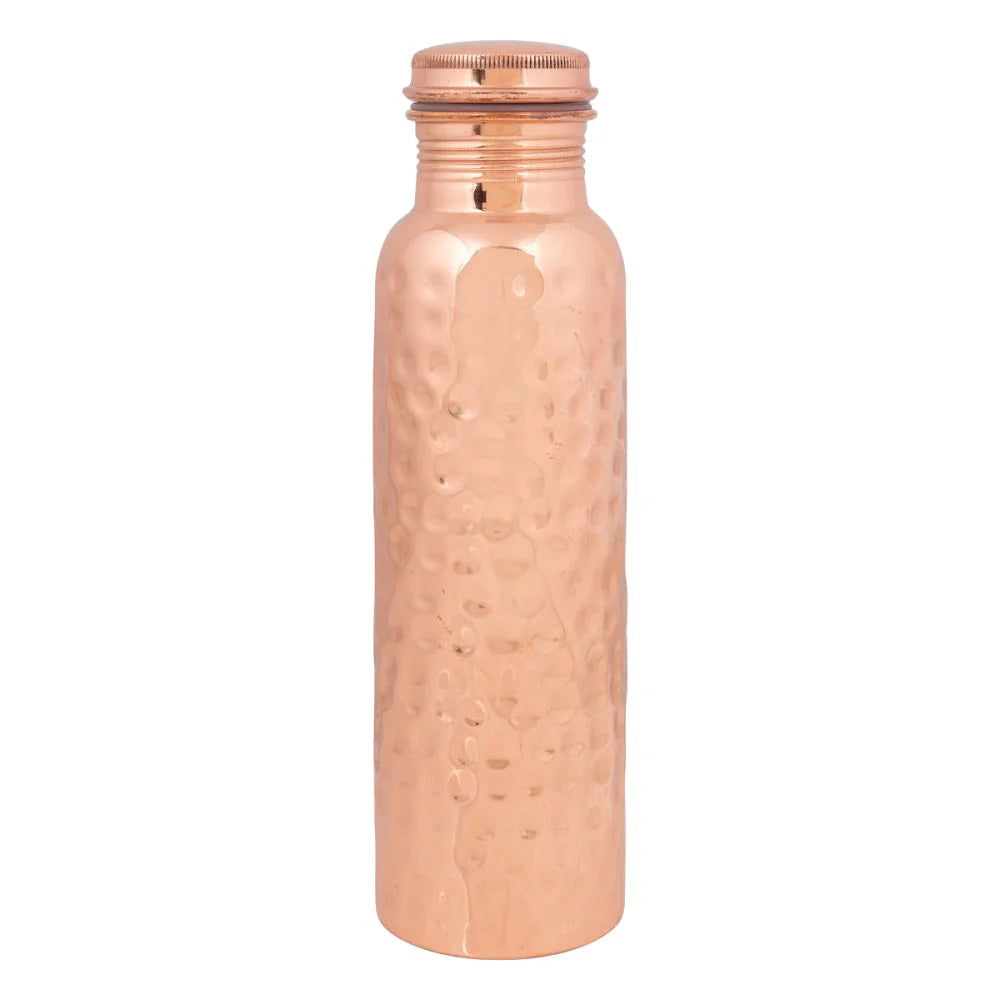 Alta COPPER BOTTLE - Hammered 7cm x 26cm