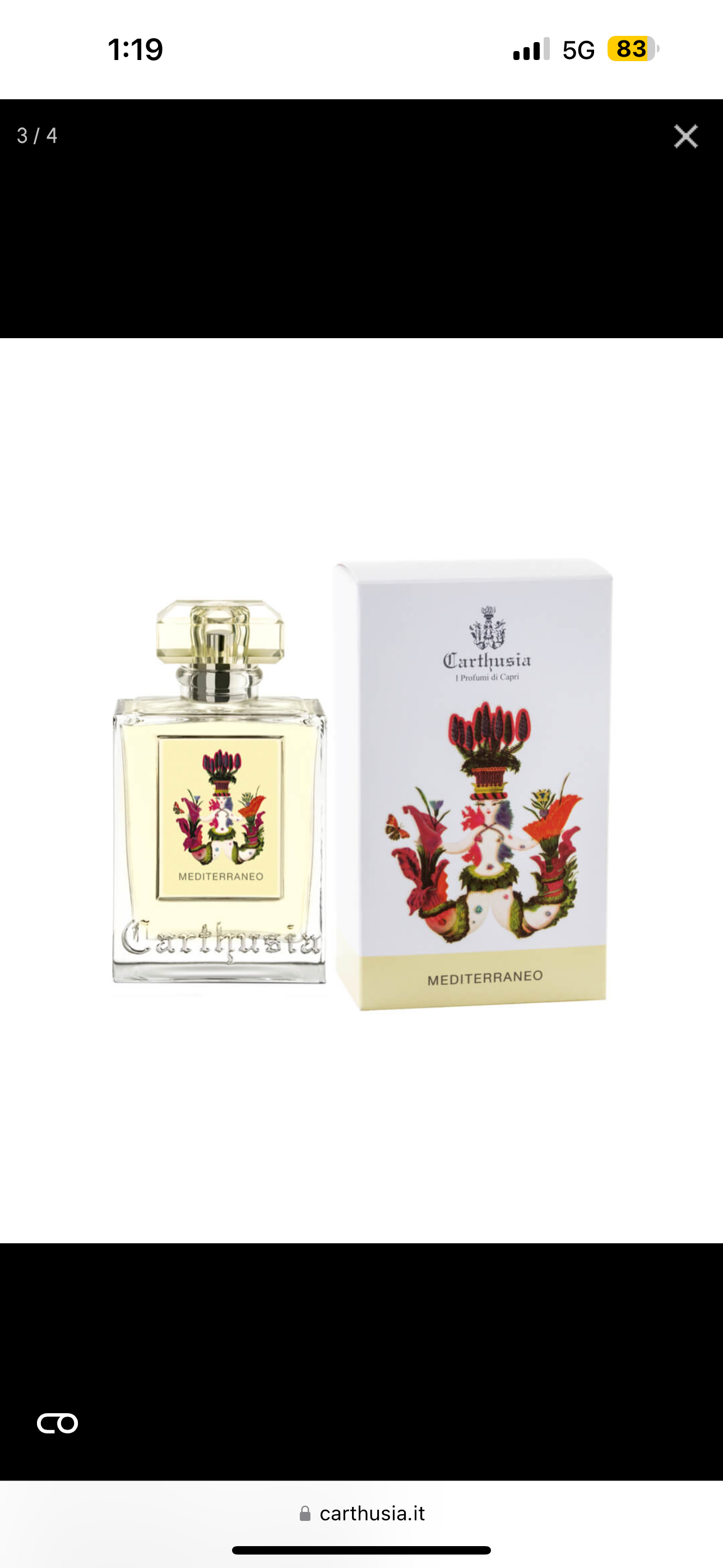 Carthusia Eau de Parfum -
Mediterraneo