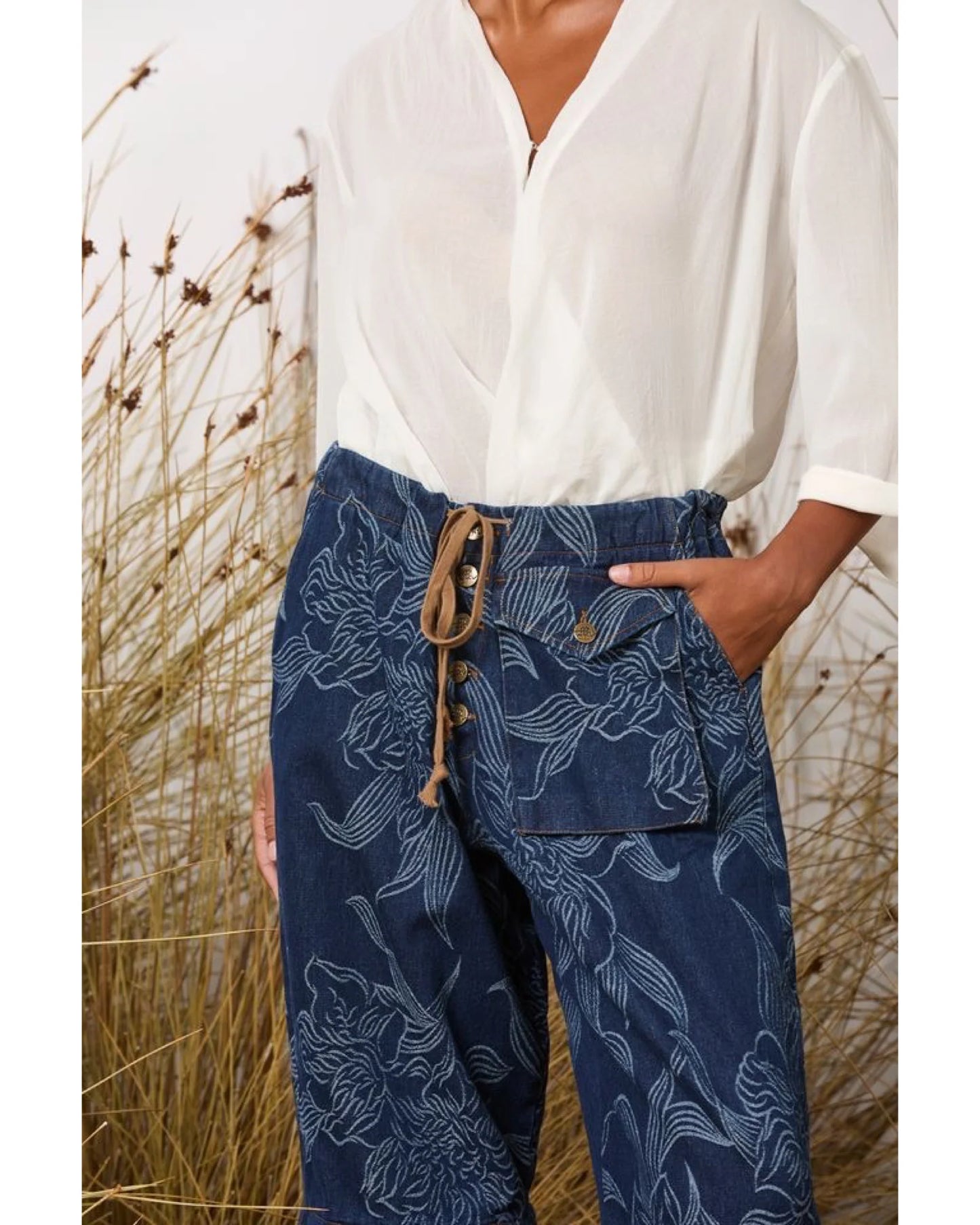 M A Dainty Trucker Jeans -