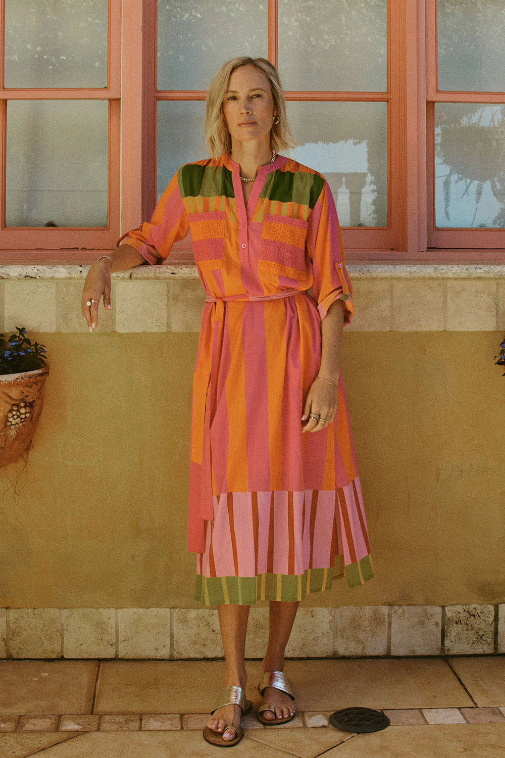 Itami Bolivar Long Sleeve Dress