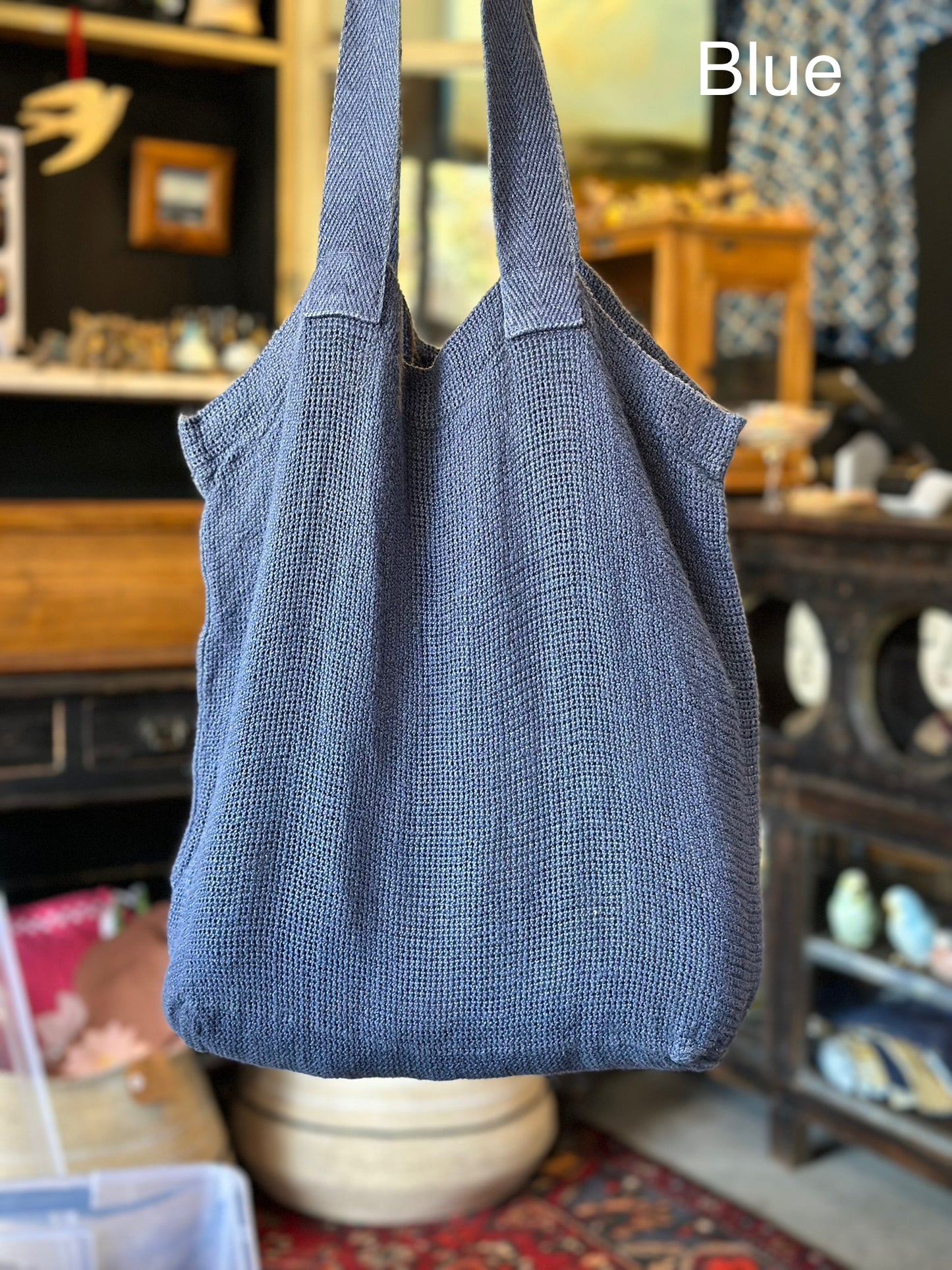 Charvet Editions Linen Tote Bag