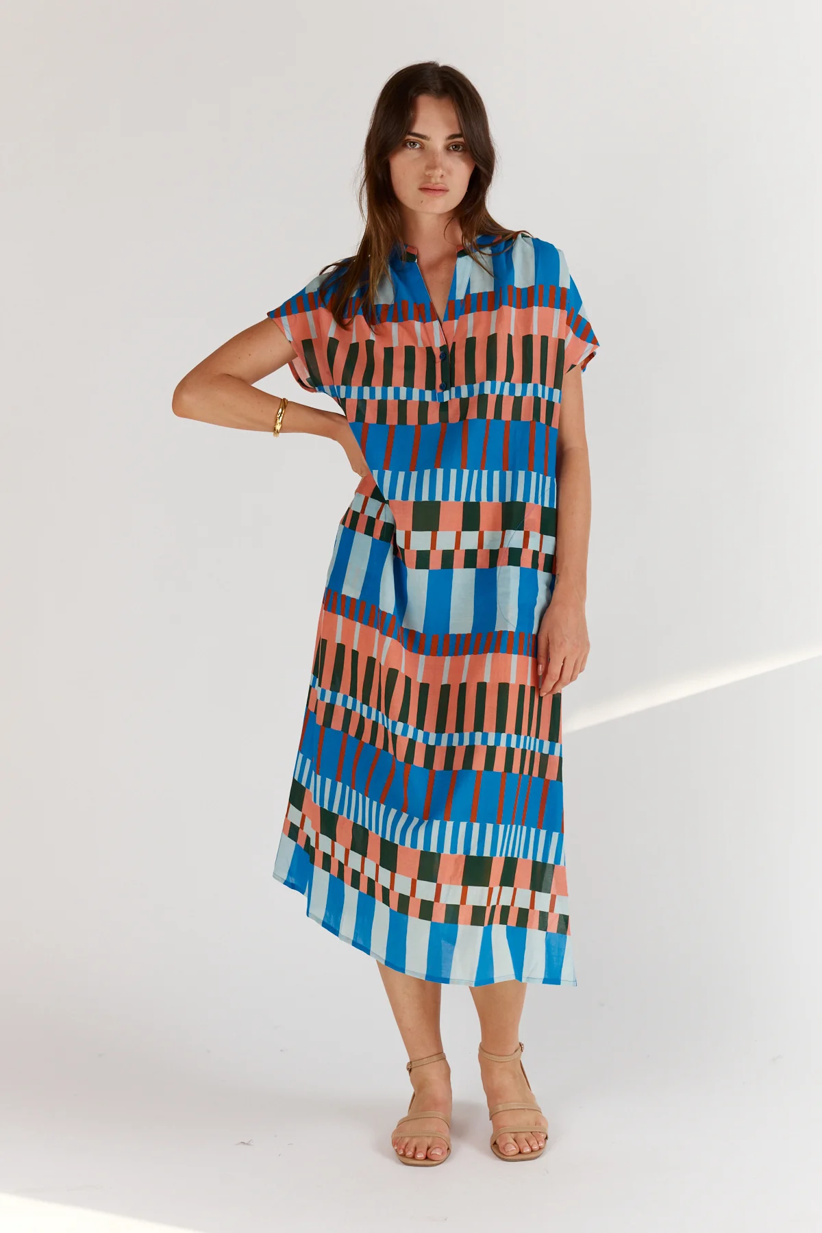 Itami Capped Sleeve Dress