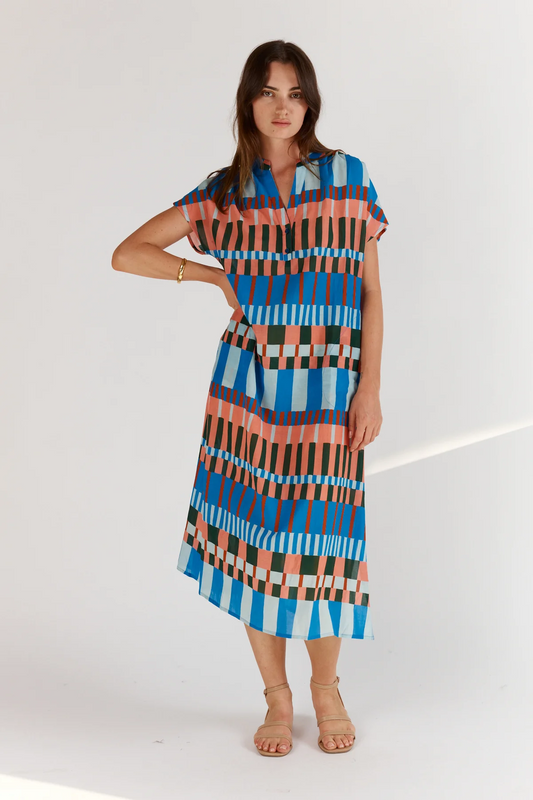 Itami Capped Sleeve Dress