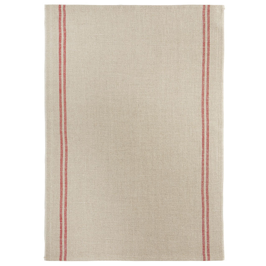 Charvet Editions - Country Tea Towel - Rouge