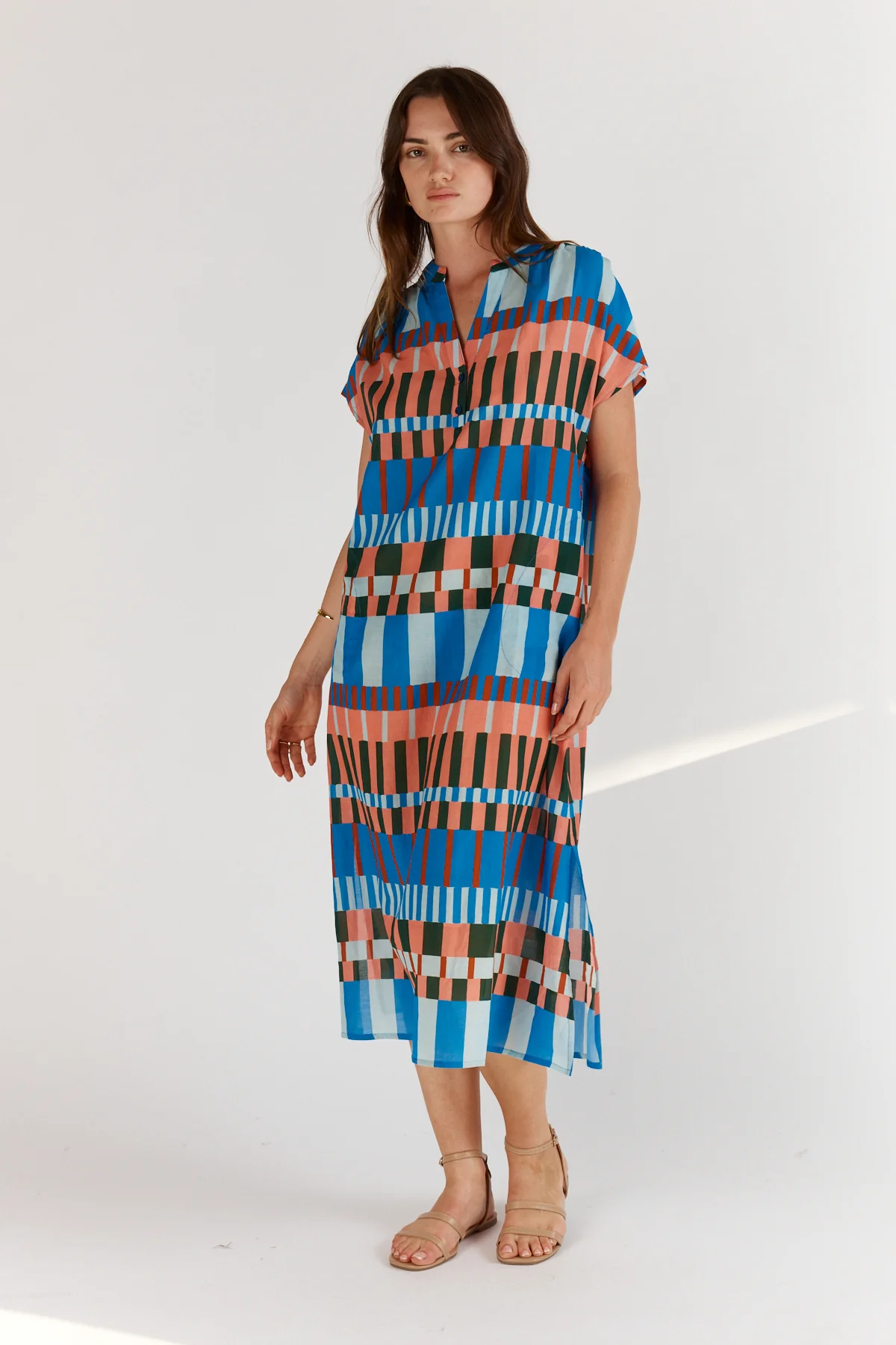 Itami Capped Sleeve Dress