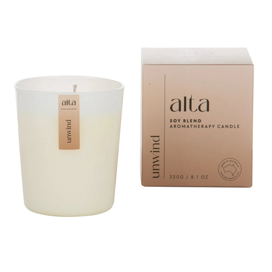 Alta Soy Blend Candle Unwind