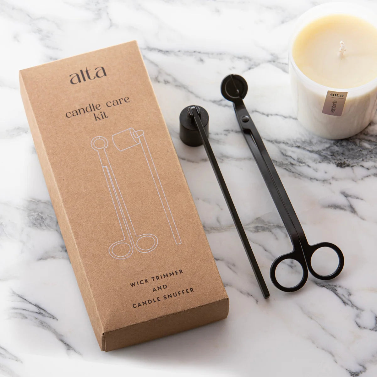 Alta Candle Care Kit Black