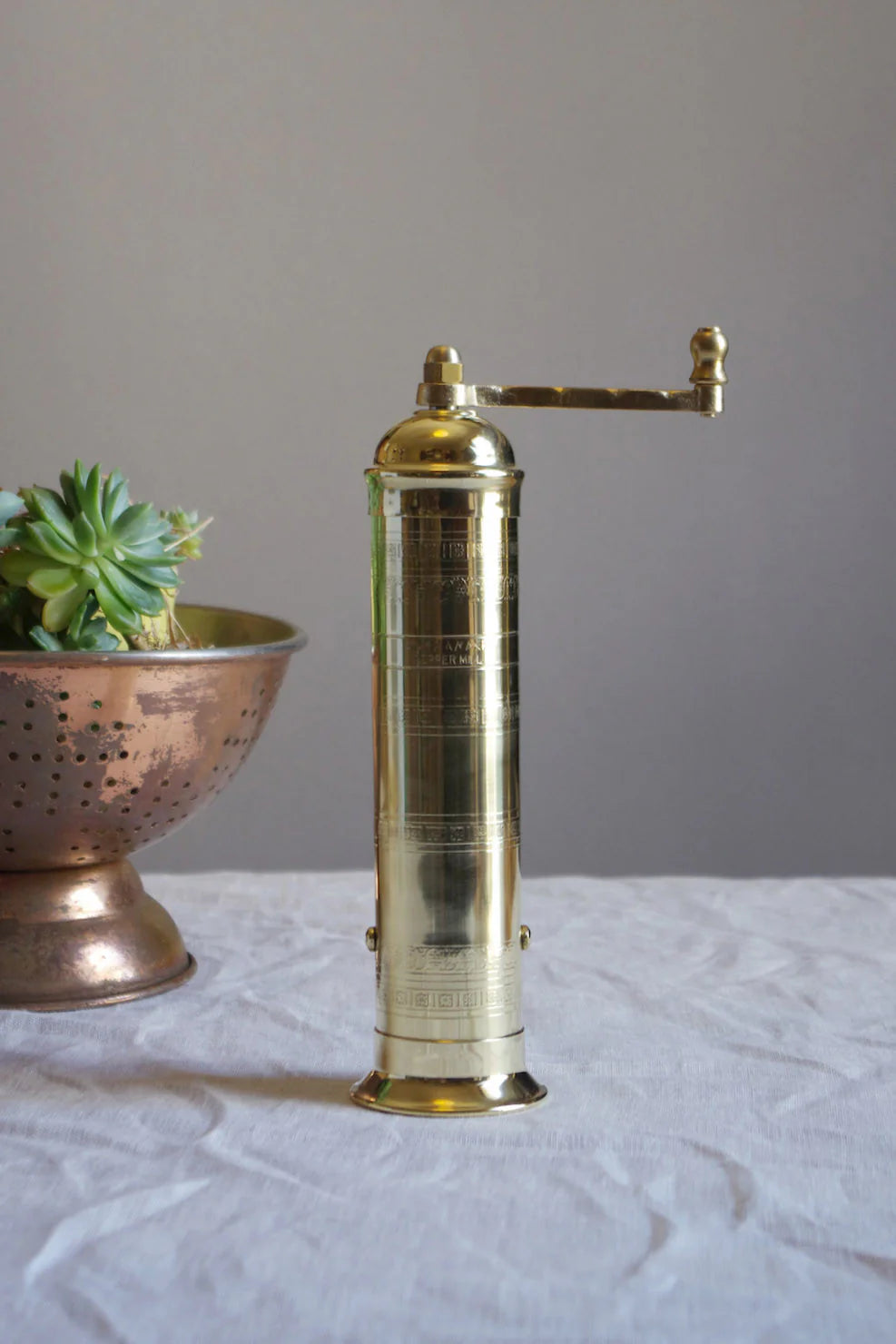 Alexander Brass Pepper Mill - 105