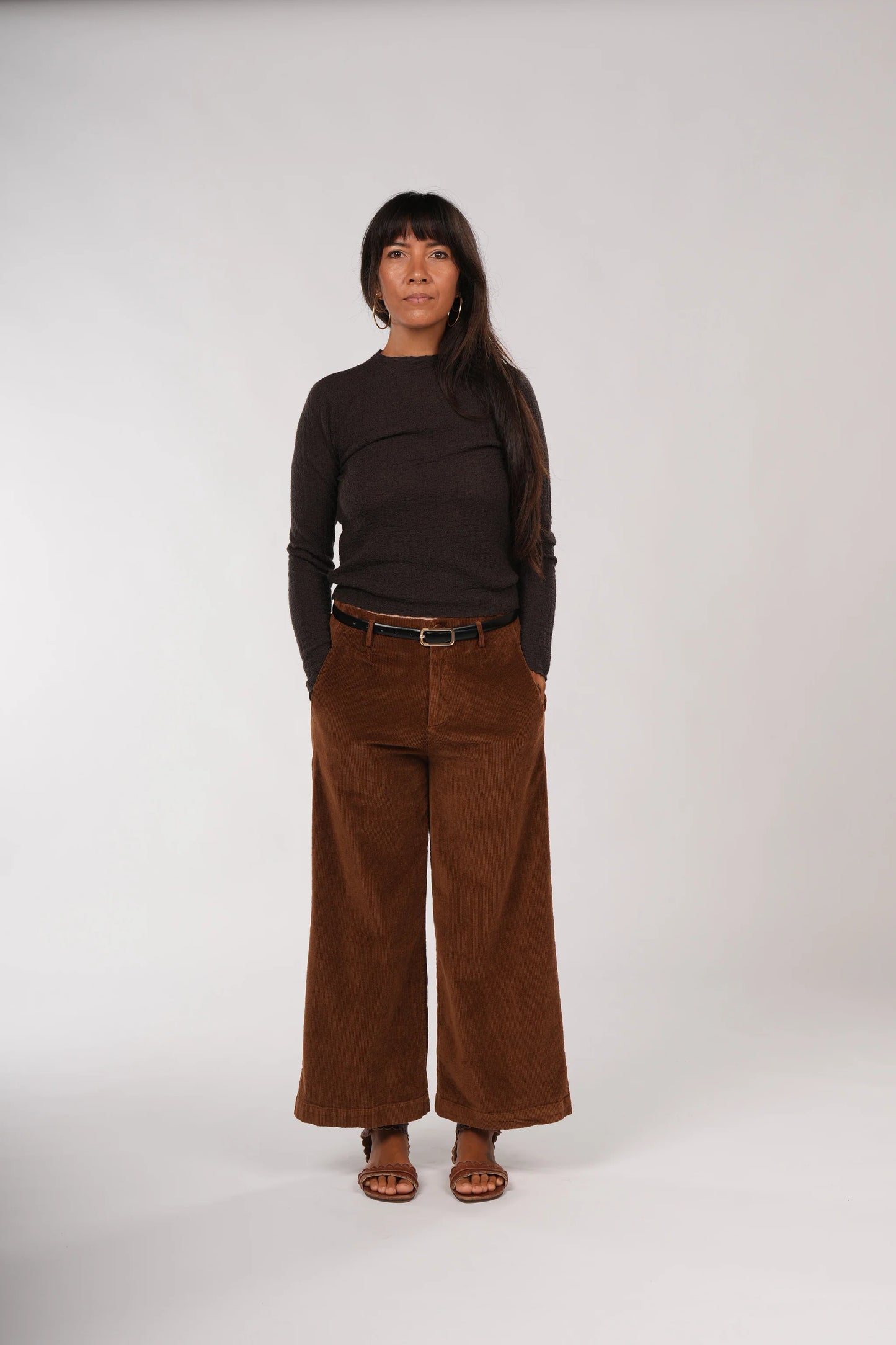 Montaigne Rene Corduroy Wide Leg Pant