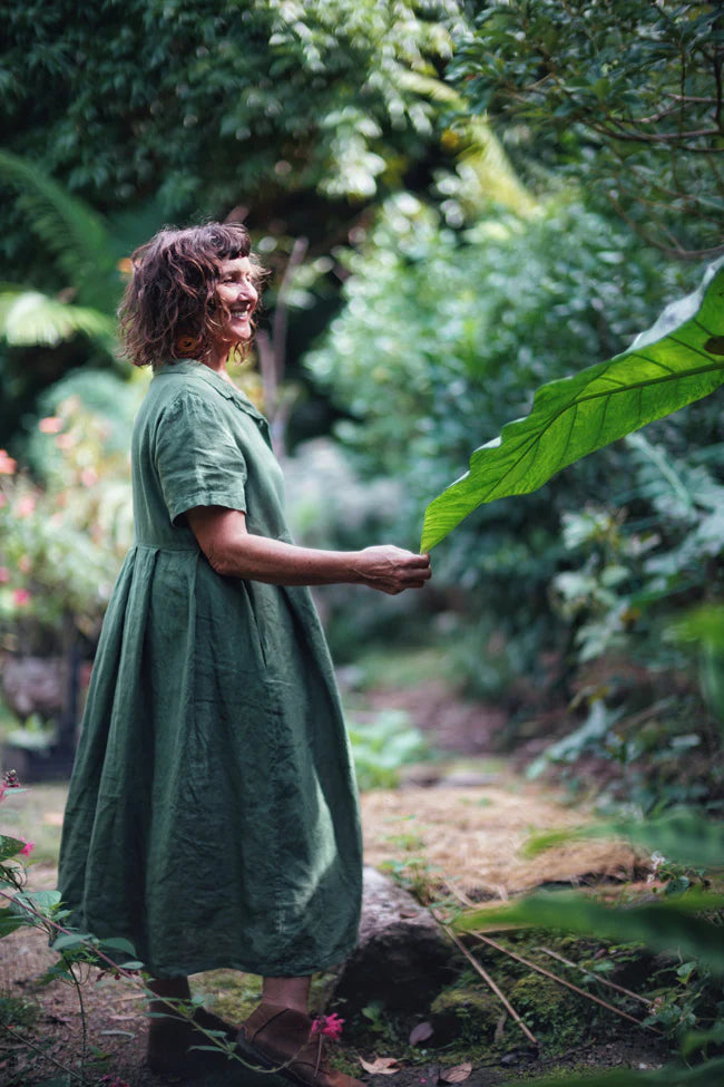 Montaigne Vianne Linen Day Dress