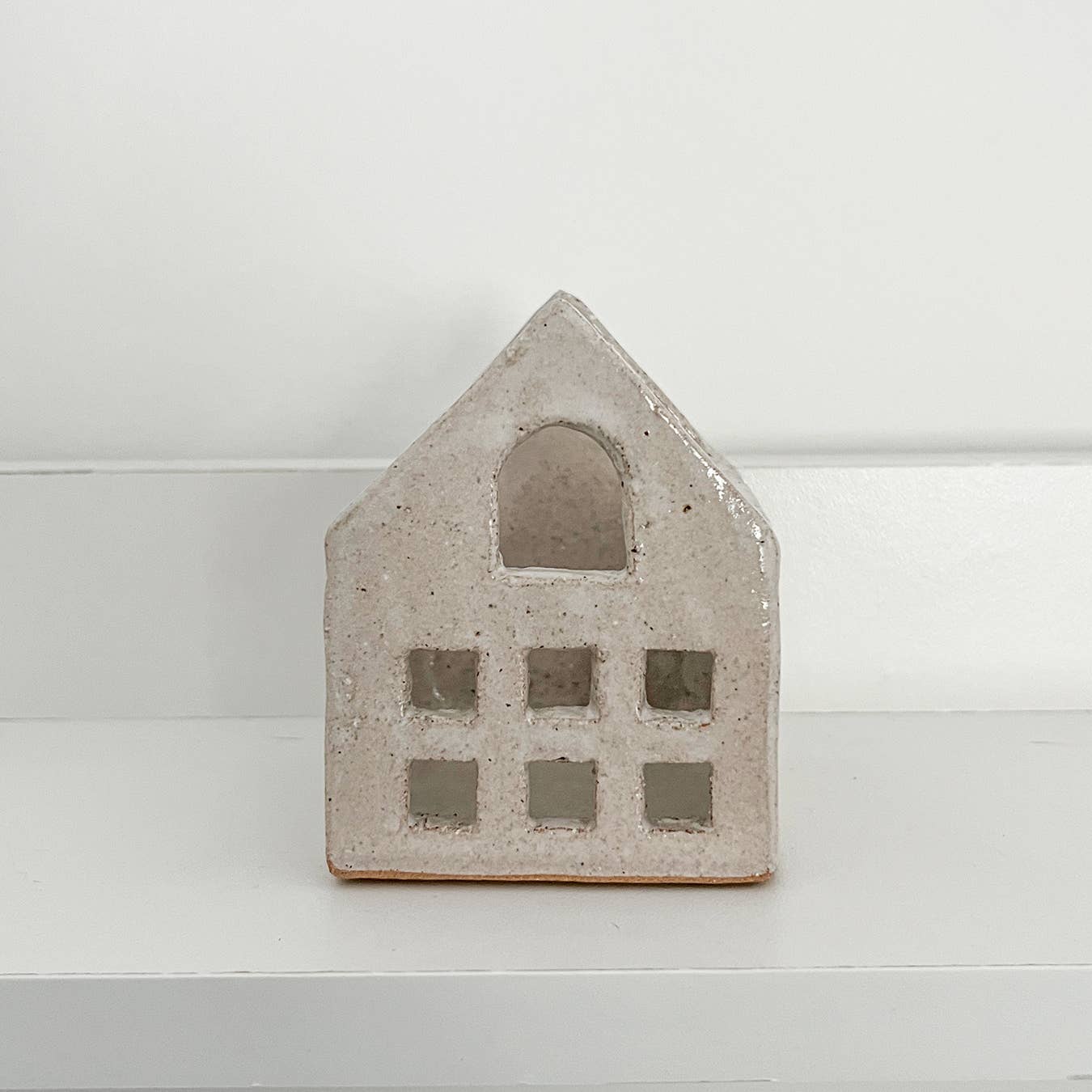 Ceramic Tea Light Houses - Eli C