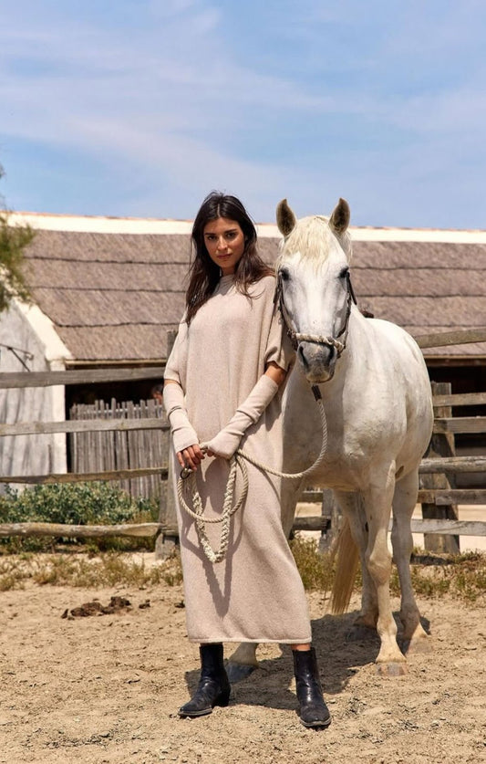Lauren Vidal Knit Dress - Sable