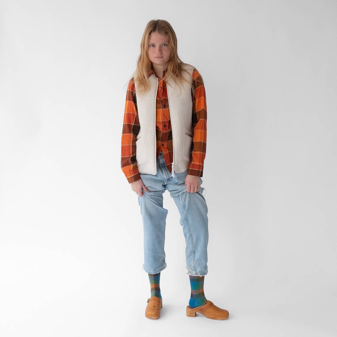 Mykonos Checkered Sock: 42/44