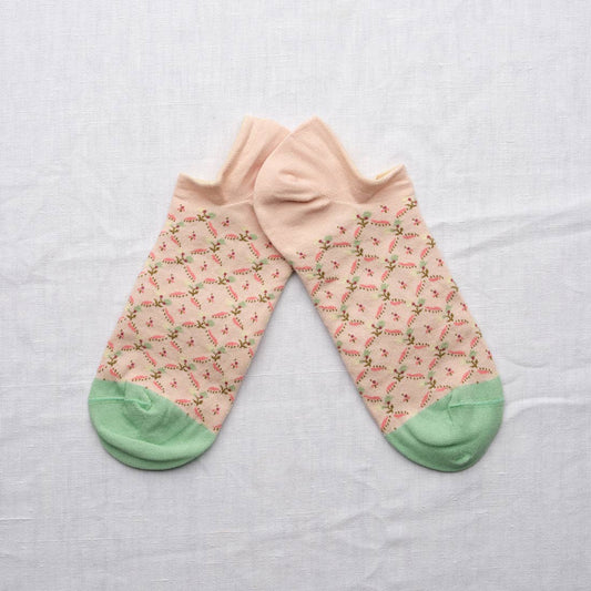 No-show socks Treillis Pink: 39/41