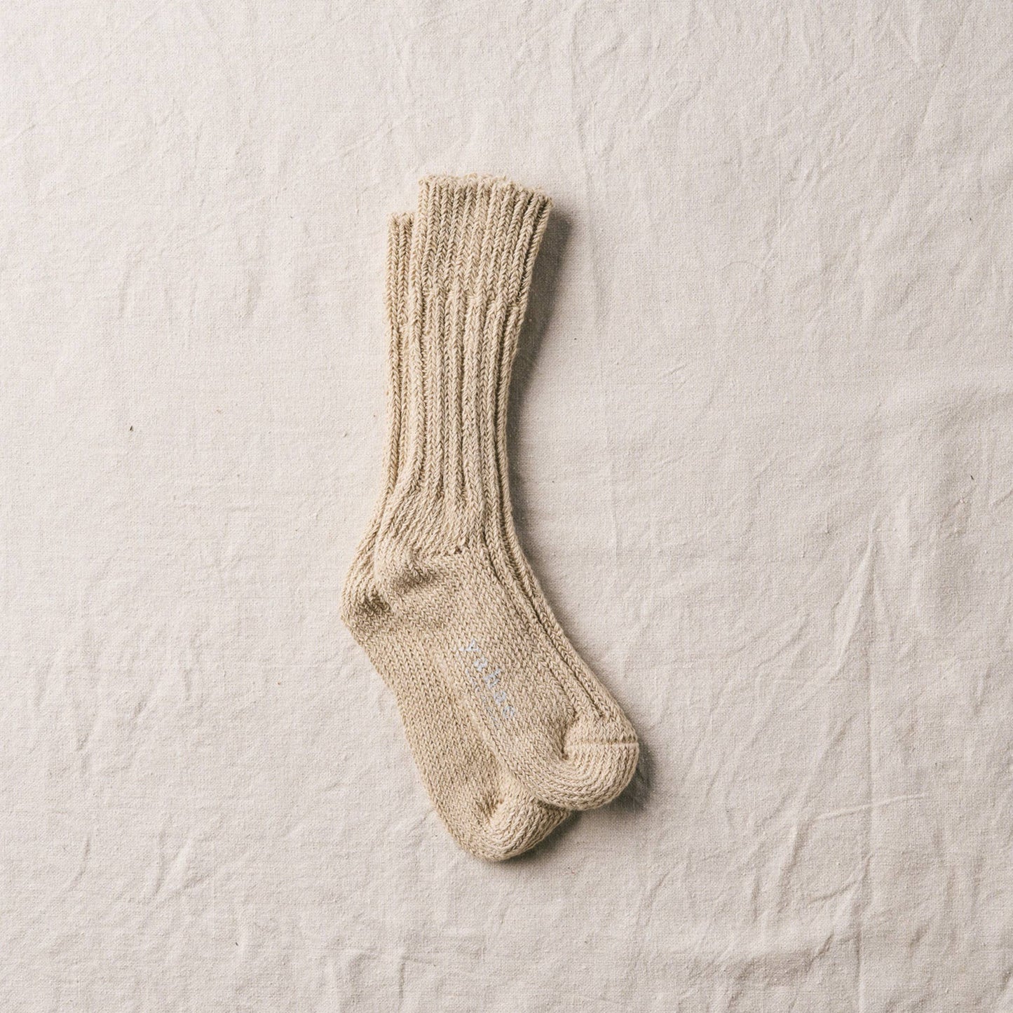 Organic Cotton Low Gauge Socks: Black / L (27.5–29.5 cm EU 44-47)